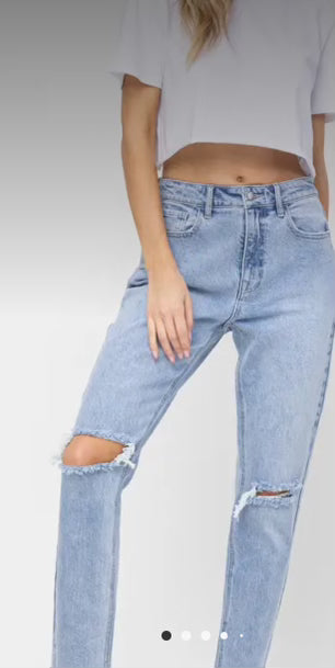 Bottoms - Mom Jelly Jeans
