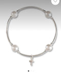 Accessories - Elegant Sterling Silver Blessing Bracelet