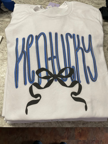 Tops - Kentucky Tee With Black Ribbon