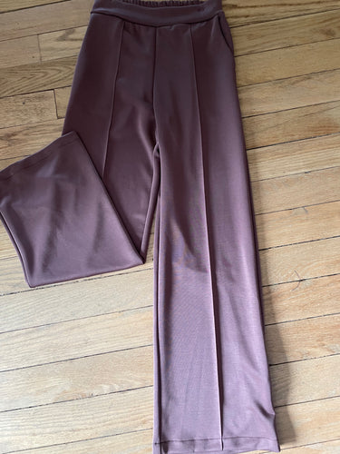 Bottoms - Chocolate Brown Modal Pants