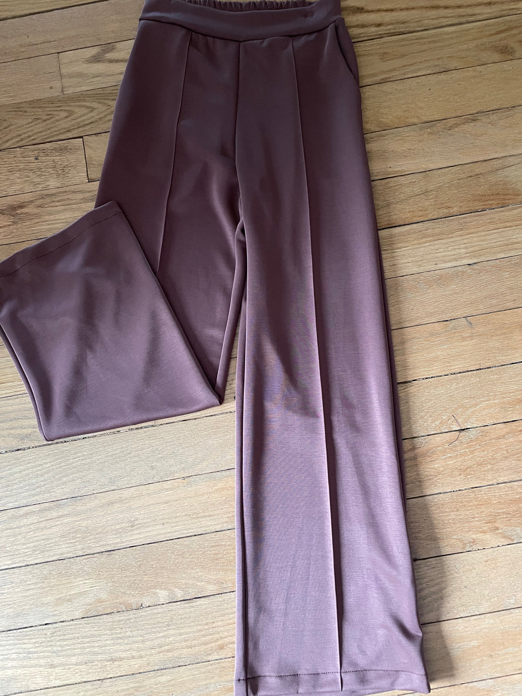 Bottoms - Chocolate Brown Modal Pants