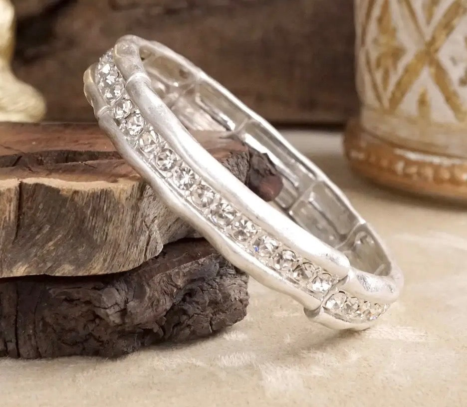 Accessories - Crystal Bangle Bracelet