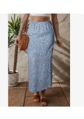 Skirts - Boho Side-Slit Maxi Skirt