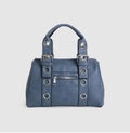 Handbags - Blue Barrel-Style Tote Purse