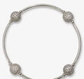 Accessories - Pave Silver Blessing Bracelet
