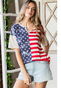 Tops-Fourth of July-Flag
