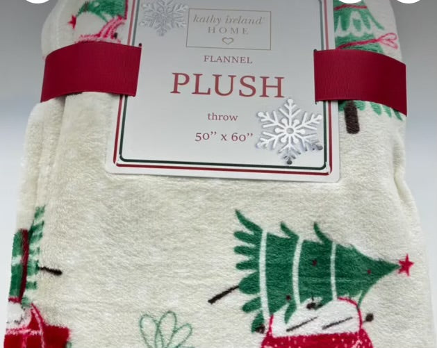 Decor- Christmas Throw Blanket