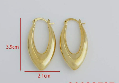 Accessories- Gold Plated Hoop Earrings