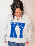 Tops - White Polka Dots On KY Sweatshirt