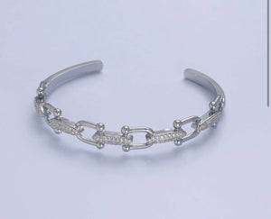 Accessories-U link Bangle Bracelet