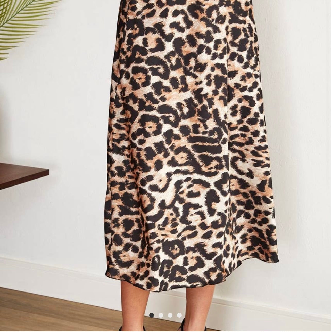 Skirts - Leopard Print Flowy Skirt