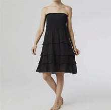 Load image into Gallery viewer, Dresses - Two in One Black Skirt Dress