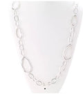 Accessories-Long Silver Necklace
