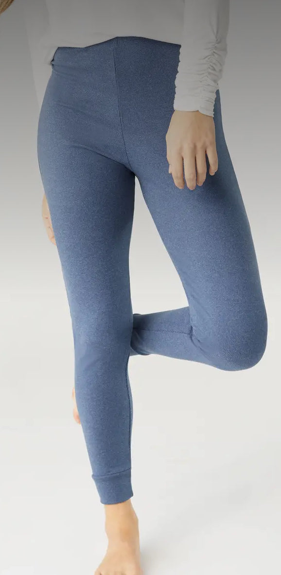 Bottoms- Buttery Soft Light Blue Leggings