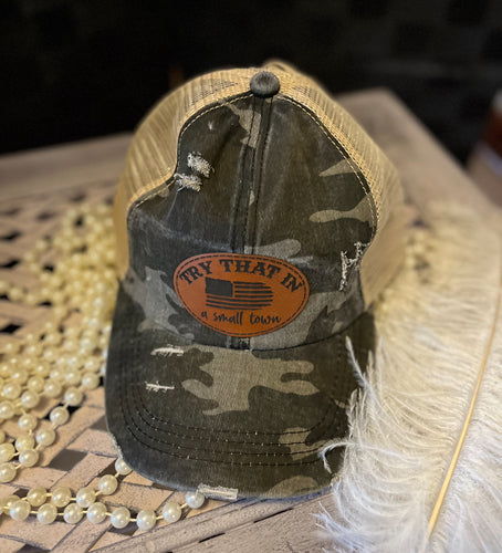 Accessories- Hats- Camo- Try This in a Small Town