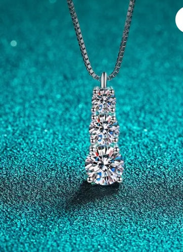 Accessories- Three Tier Diamond Necklace