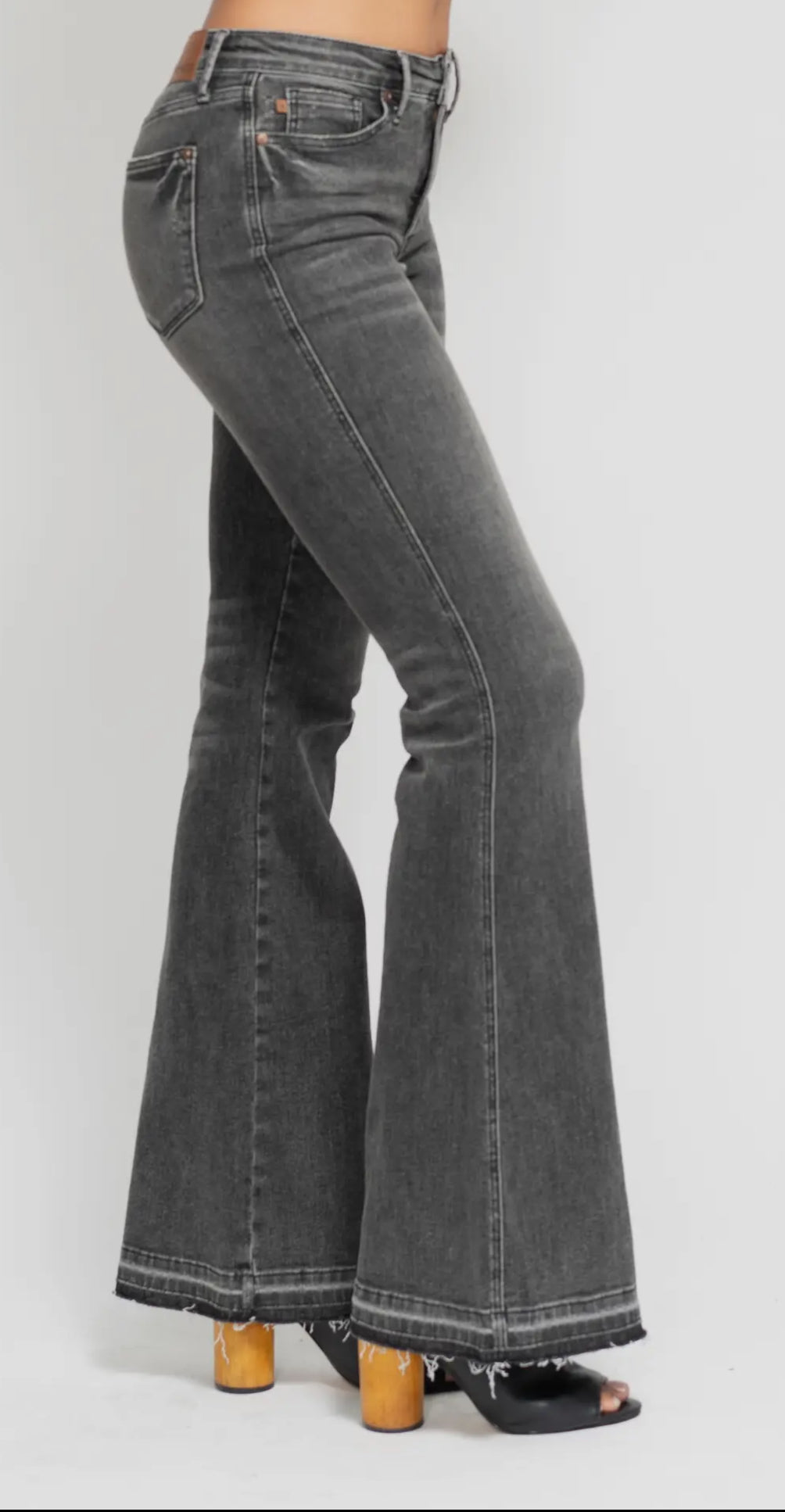 Bottoms - Judy Blue Tummy Control Gray Jeans
