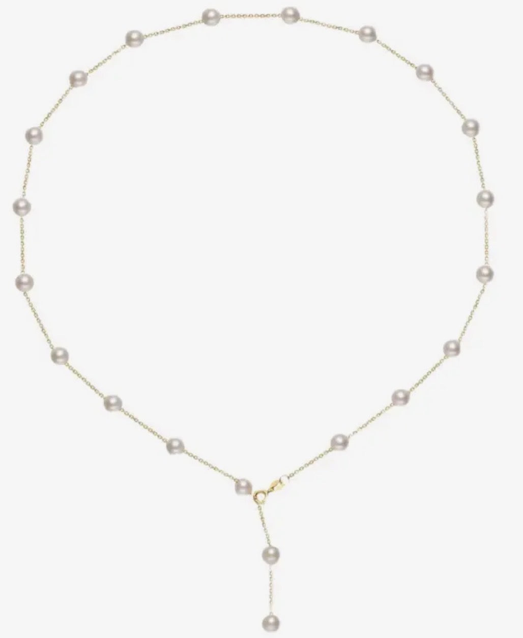 Accessories - Sterling Silver Minimalist Pearl Necklace