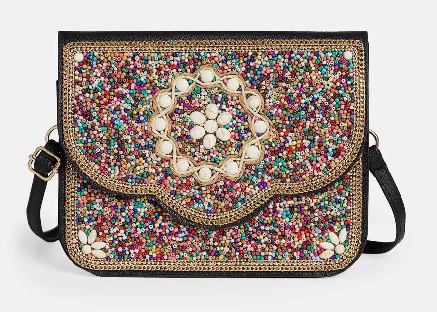 Accessories - Bohemian Ethnic Artesian Beaded Crossbody