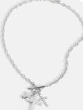 Accessories - Silver Chain Link Faith Necklace
