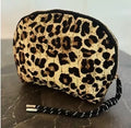 Accessories - Quilted Leopard Cosmetic Case