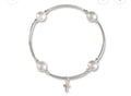 Accessories - Blessing Bracelet  W/Pearls & Silver Cross