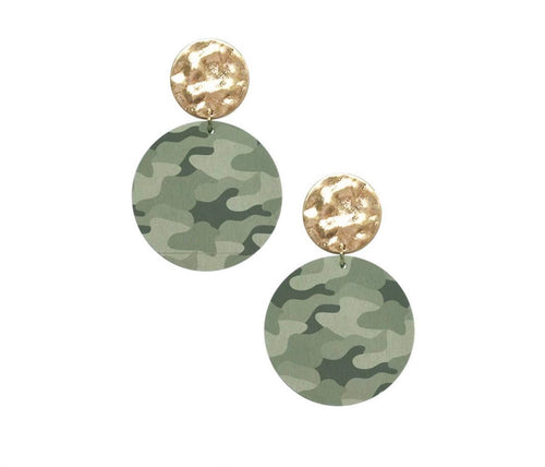 Accessories-Camo Natalie Earrings