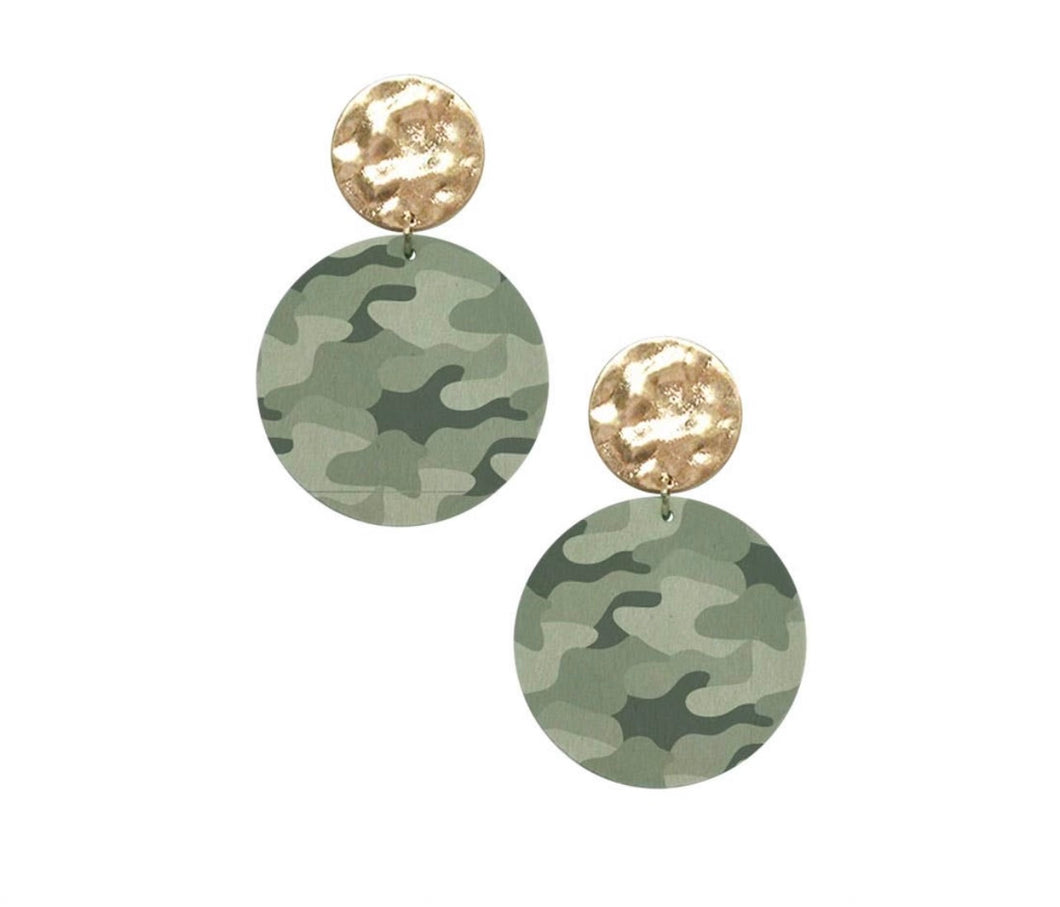 Accessories-Camo Natalie Earrings