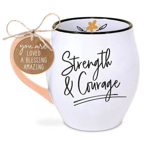 Decor- Coffee Mug “Strength & Courage”