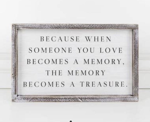 Accessories-Memory Sign