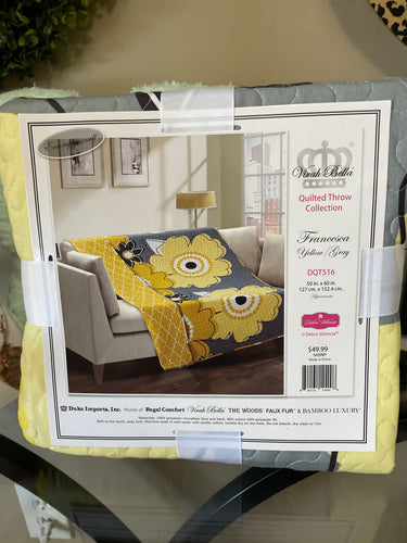 Decor- Quilted Throw