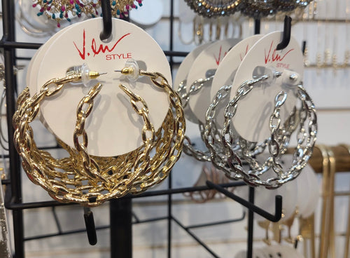 Accessories- Chain Hoops